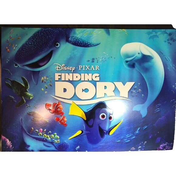 Walt Disney Store PIXAR FINDING DORY LITHOGRAPH SET Of 4 NEMO NEW In Folder - Picture 1 of 9